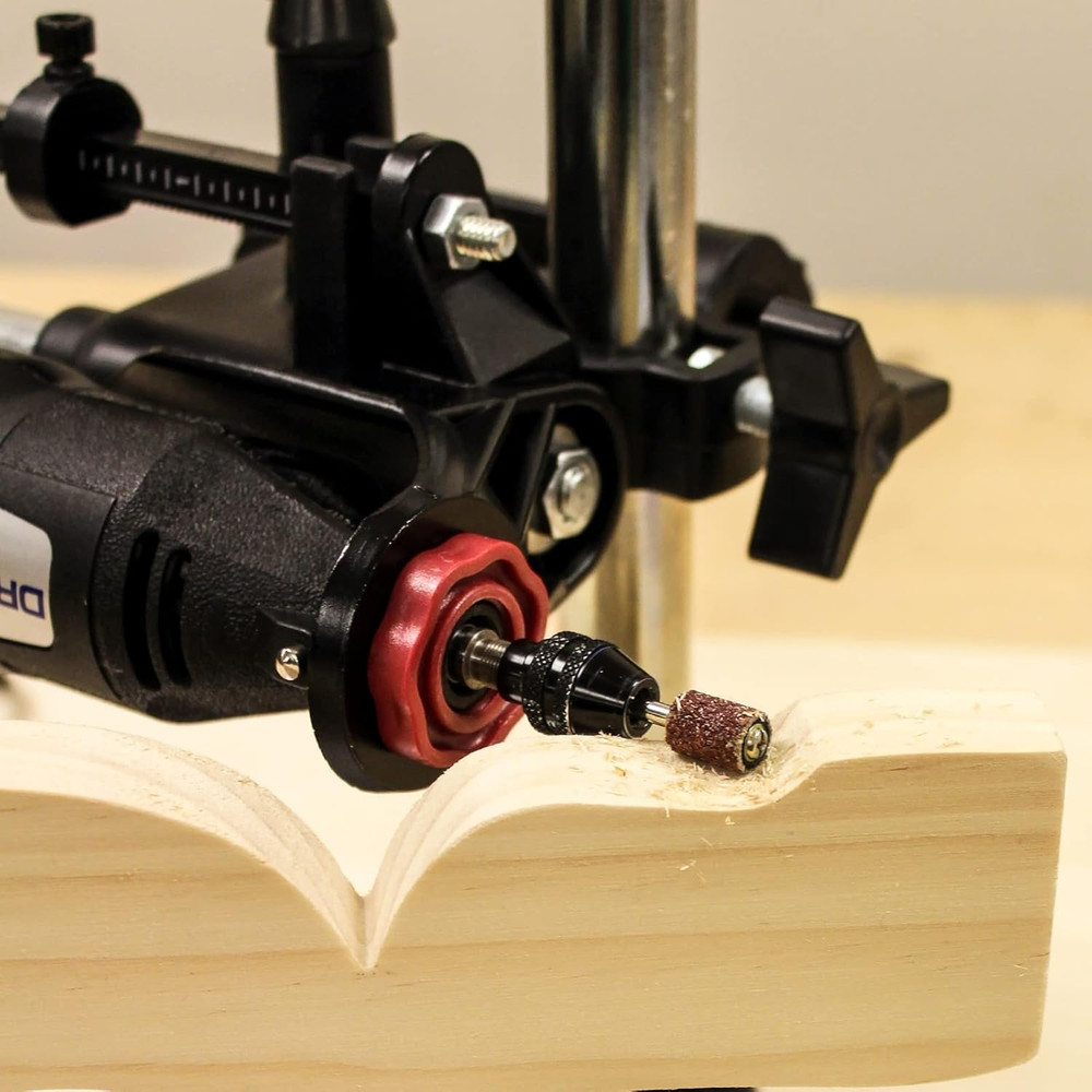 1097 Toolstand - Variable Speed Drill Press Stand (Compatible with Dremel). Rota