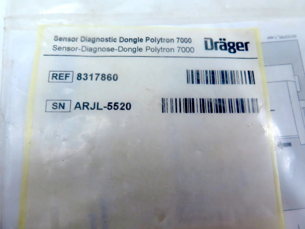 Drager 8317860 Polytron 7000 Oxygen Sensor