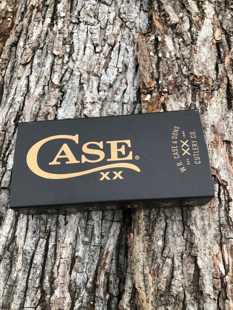 CASE XX EMPTY VELVET BOX WITH SLEEVE - BOX ONLY