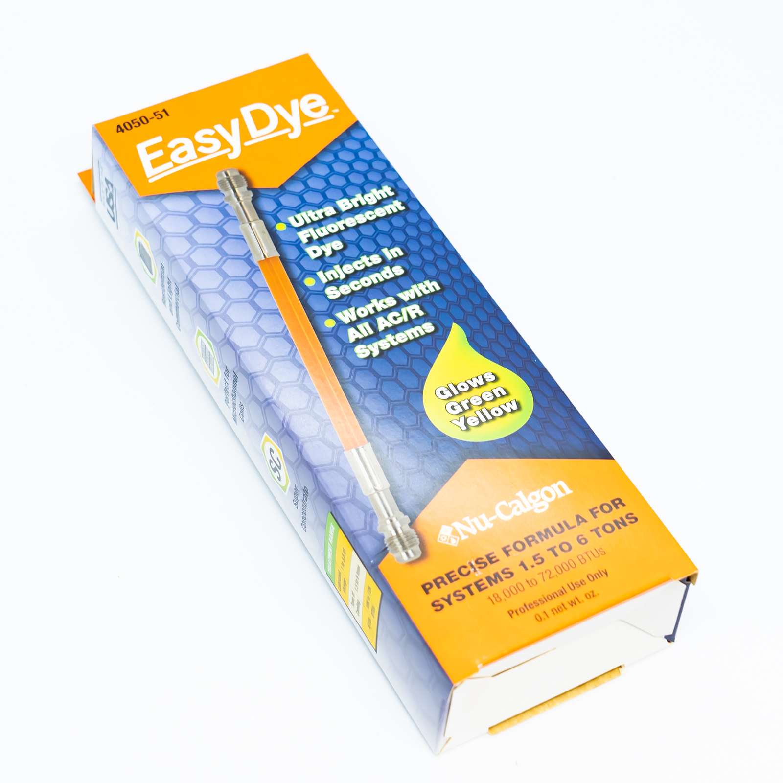 Nu-Calgon EasyDye for AC/R Systems 1.5 to 6 tons - 0.1 oz - 4050-51