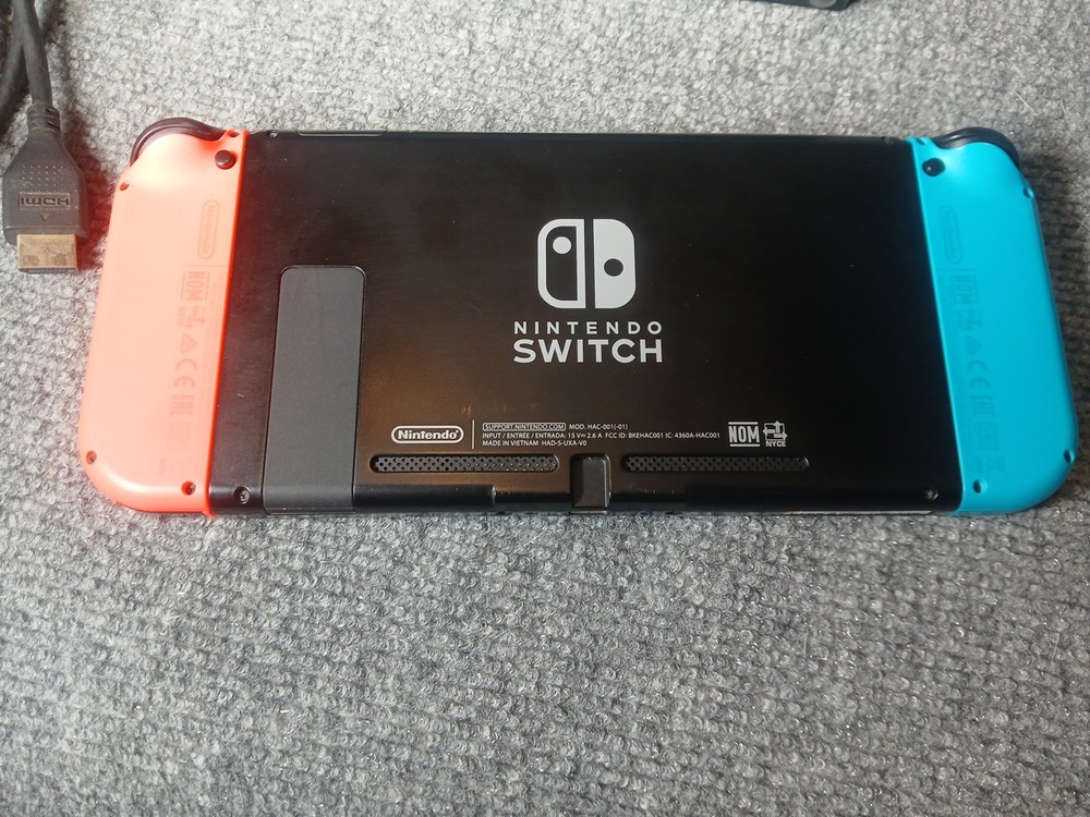 Nintendo Switch Console Neon HAC-001 w/Dock + HDMI