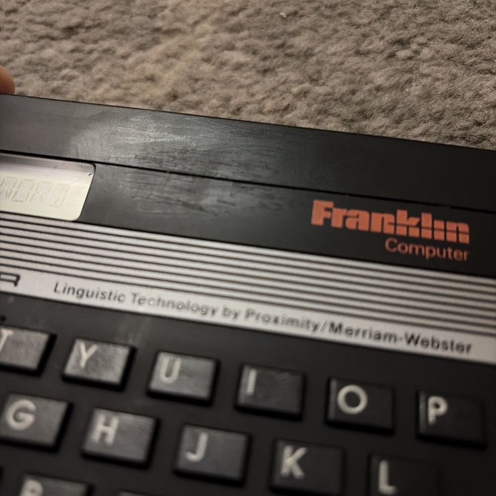Vintage Franklin Computer SpellMaster Model SA-103, 1988, Tested, Spell Checker