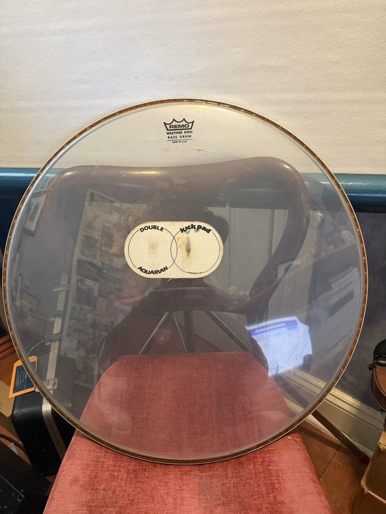 Five Bass Drum Heads