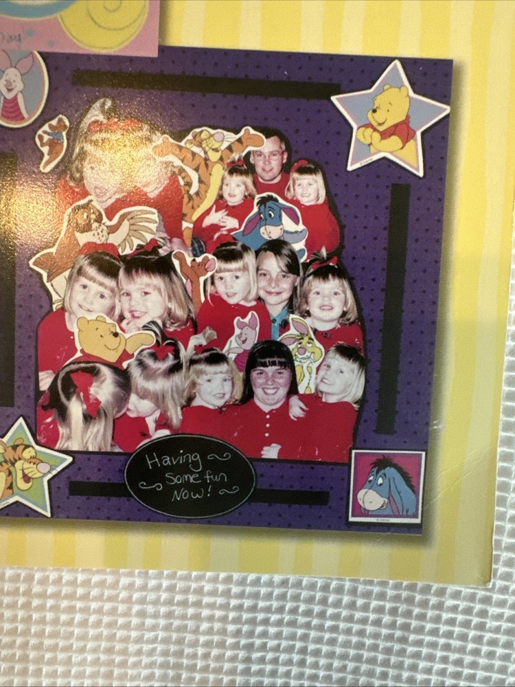 Making DISNEY SCRAPBOOK Pages Guidebook 40 Sheets 68 Sample Pages Techniques NEW