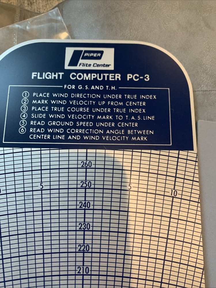Piper Flight Computer Manual Flite Center & Private Pilot Flight Briefers Manual