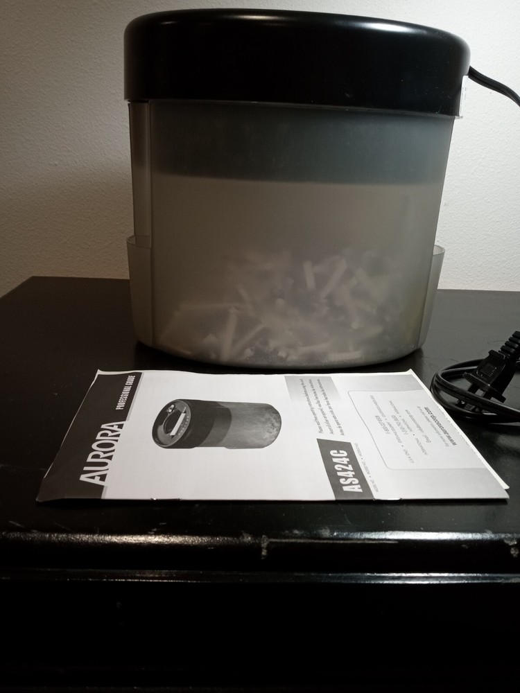 Aurora Crosscut 4 Sheet Paper Shredder