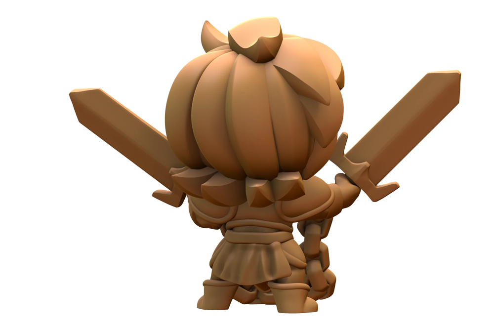 Capsule Chibi - Sword-Chucks