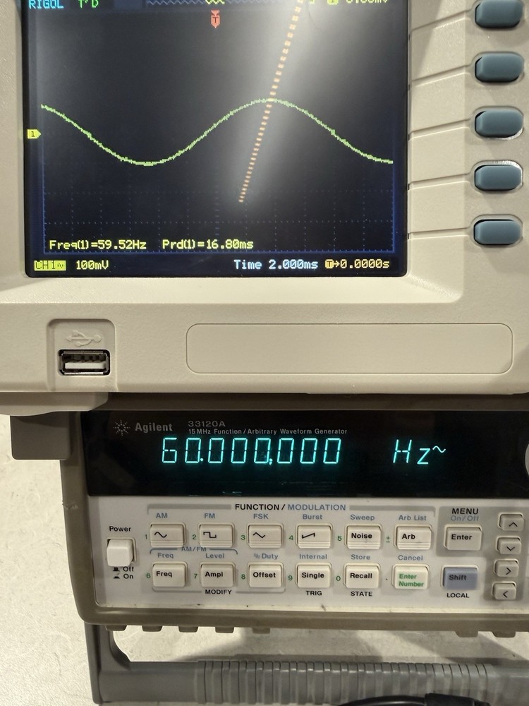 Agilent 33120A 15 MHz Function / Arbitrary Waveform Generator