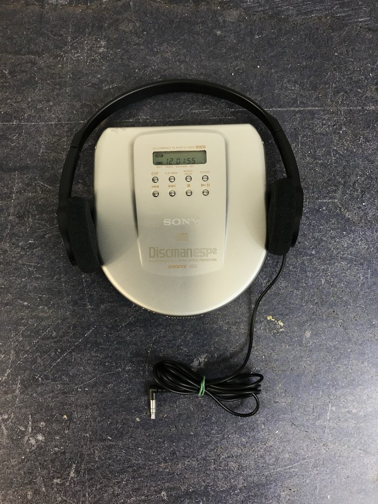 Sony CD Discman ESP2 D-E805 DAC Portable CD Player