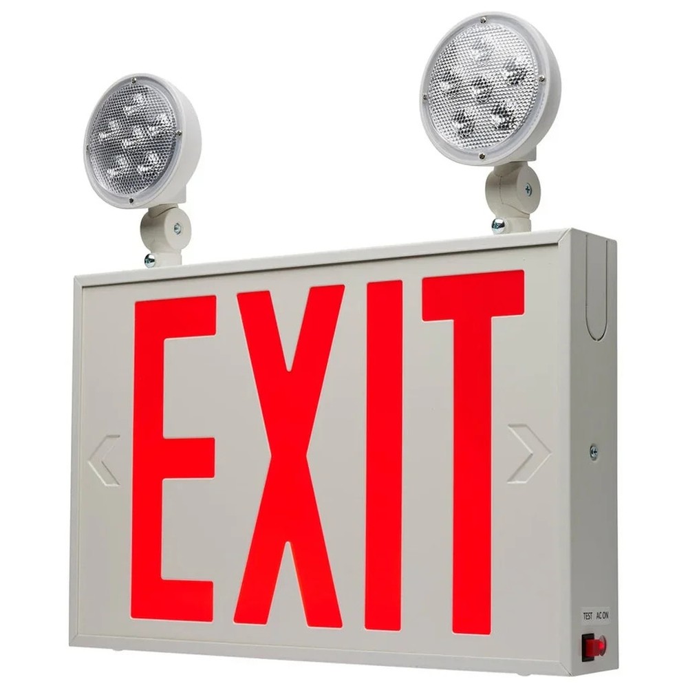 EXIT SIGN/LIGHT DH - RED - NYC