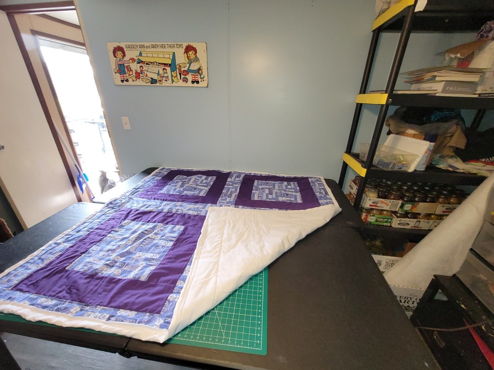 Handmade Quilt 60" By 62"