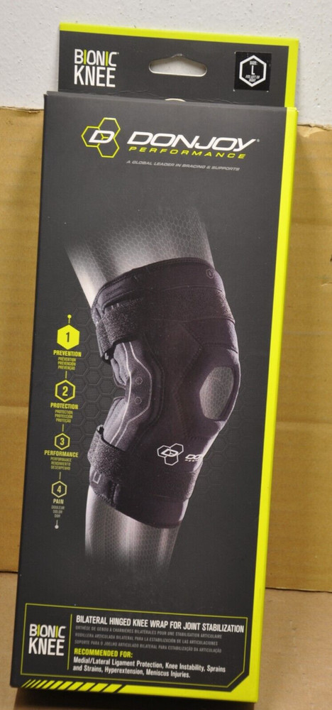 DonJoy Performance Bionic Knee Brace (Black/Large)