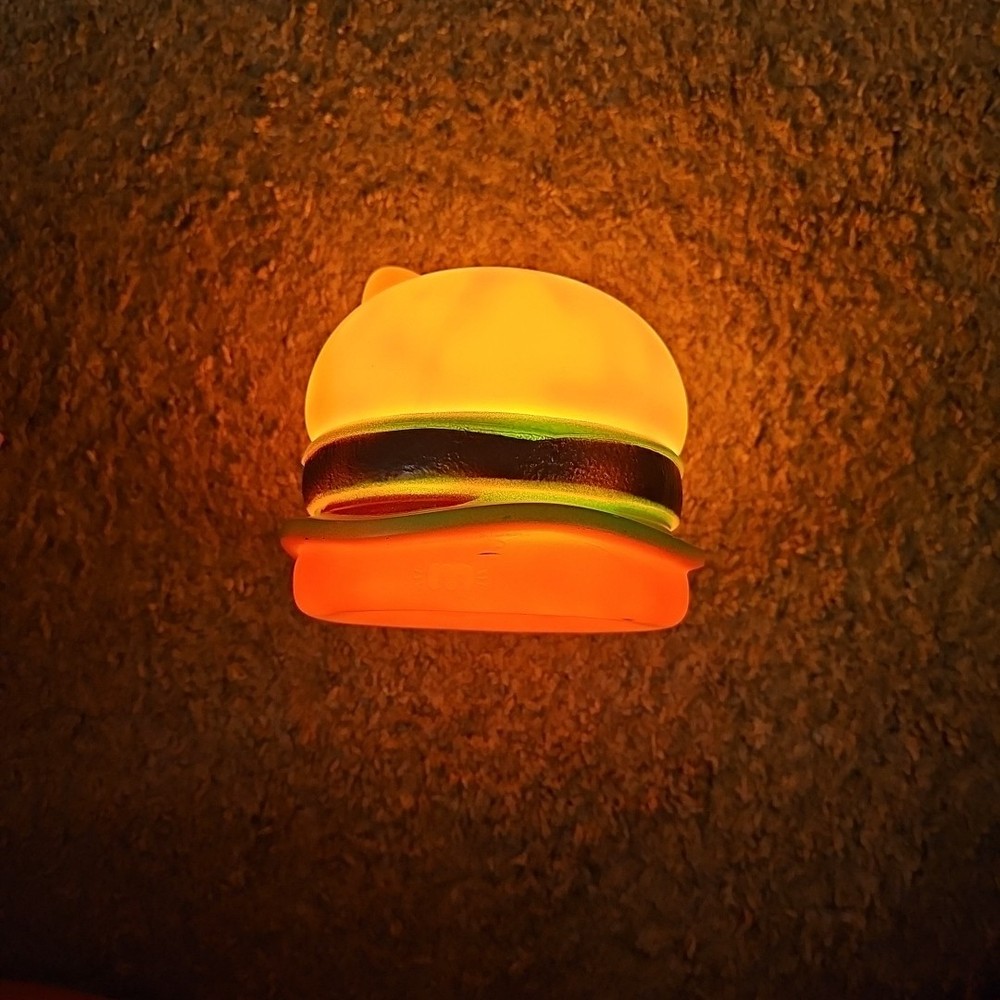 Mimicoco Warm White Moodlight BURGER CAT 🐱 Tested