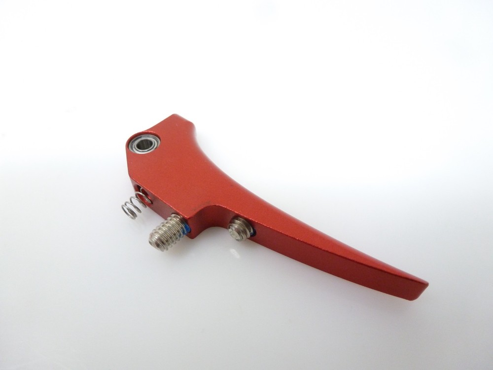 MINT MACDEV DRONE 2 BALL BEARING ROLLER TRIGGER DUST RED PAINTBALL