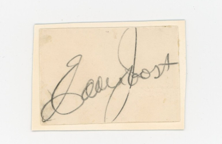 Eddie Joost - Clipped Signature