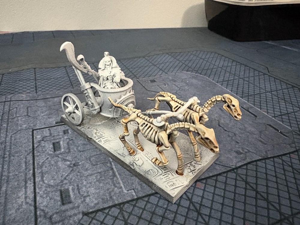 Skeleton Chariot Leader resin proxy