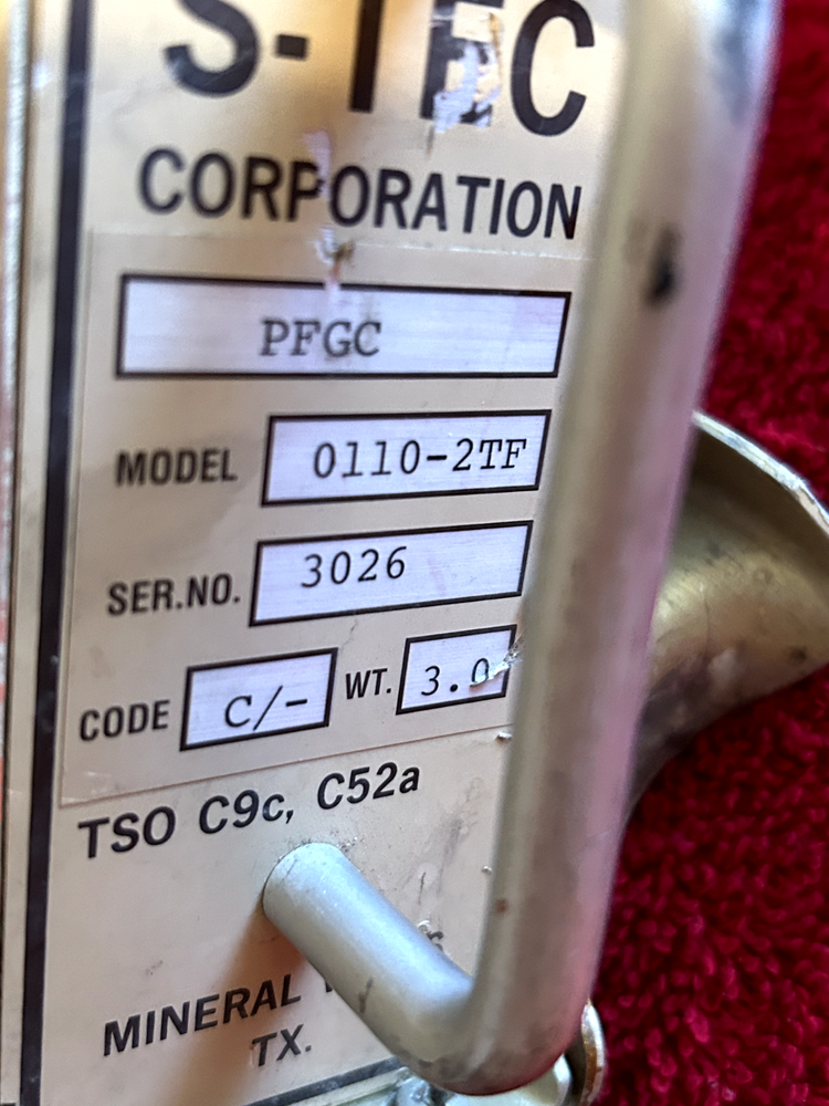 S-TEC 28 VDC AUTOPILOT COMPUTER PFGC P/N 0110-2TF CORE