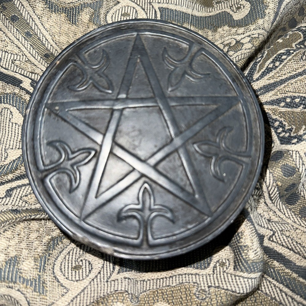 Pentacle Box Alchemy Symbol, With Lid