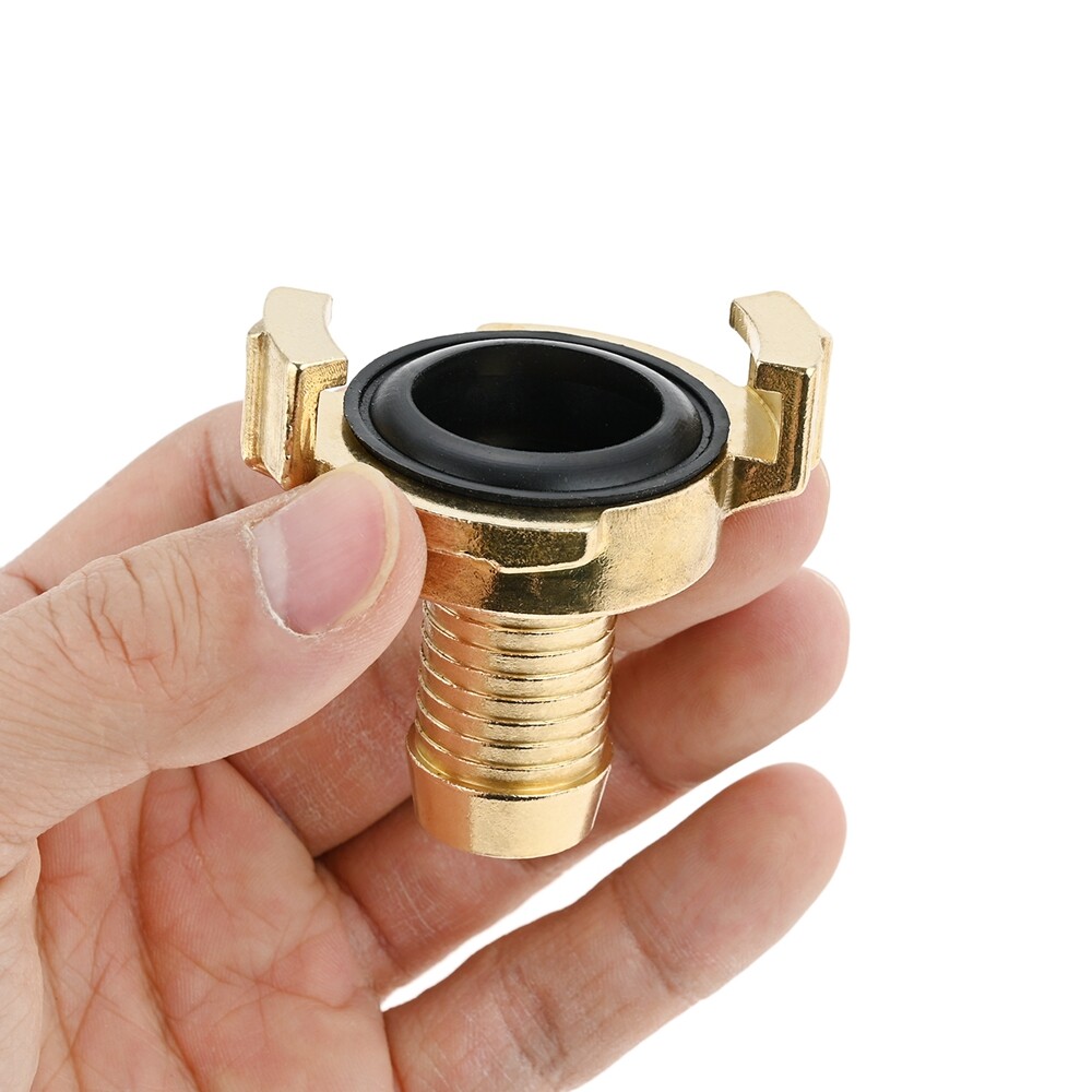 2Pcs Quick Coupling 3/4 Inch for Garden Hose Connector Nozzle Plug-In Coupling