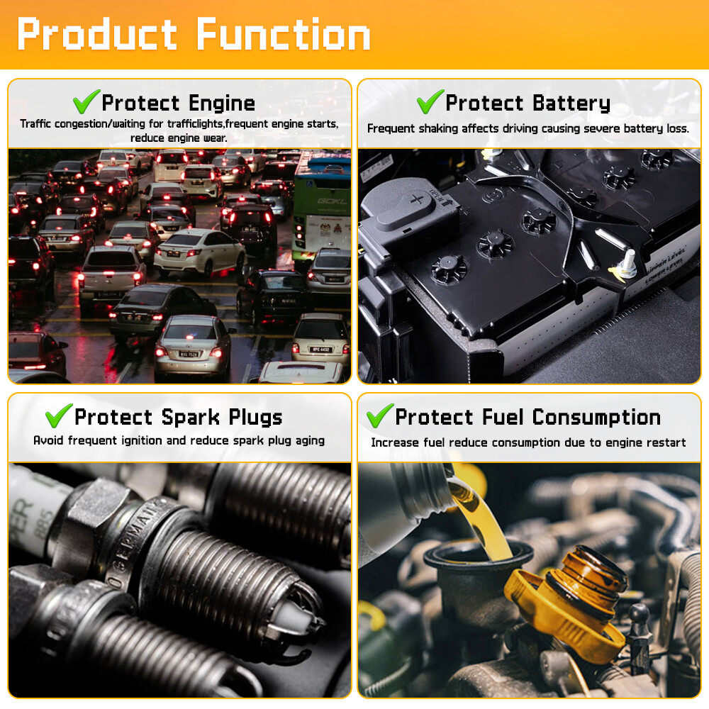 For VW Atlas Automatic Car Auto Stop Start Cable Engine Eliminator Canceller US