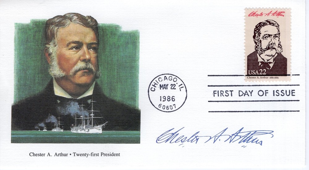 CHESTER A. ARTHUR  - 1986 - FW1220