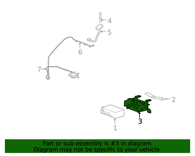 Genuine GM Mount Bracket 25841491