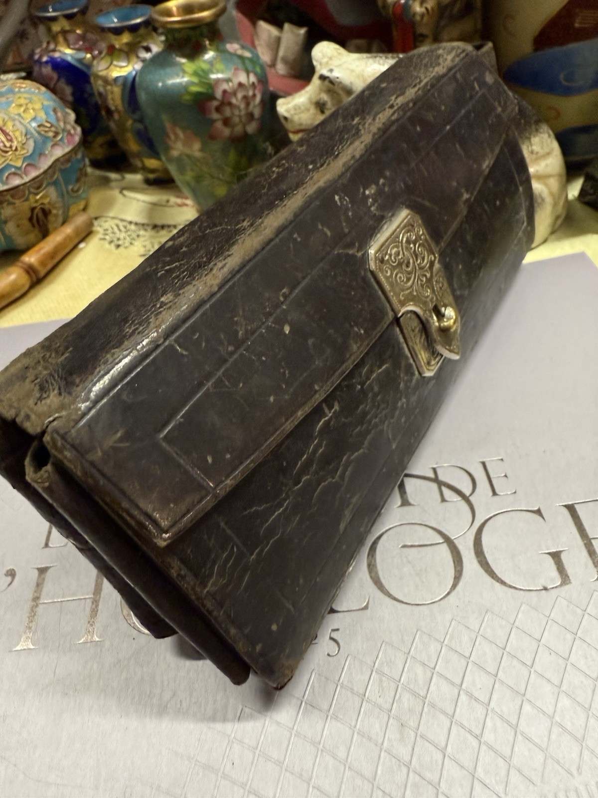 19c.medical Surgeon Surgical Case Set Lancets Instruments Ebony Bistoury,scalpel