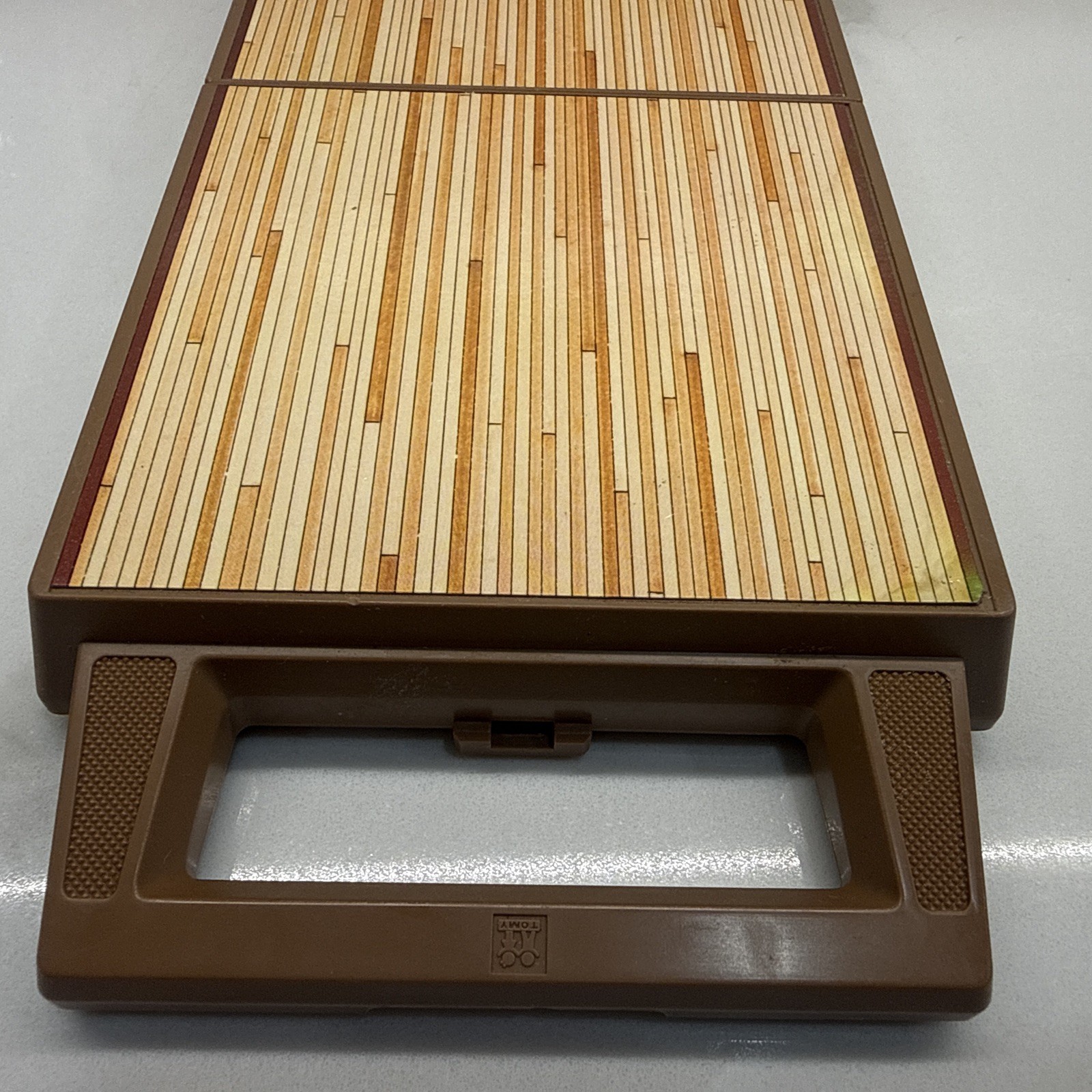 Vintage TOMY Strolling Bowling Wind Up Game Japan Tested Works Complete Toy