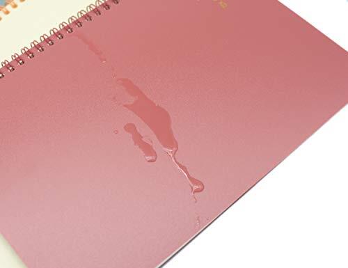 4 Pack Spiral Bound Graph Notebook Grid Paper Journal for School Office