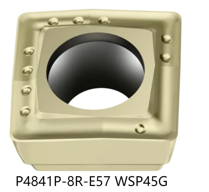 10 PCS  ORIGINAL  INSERTS         P4841P-8R-E57 WSP45G