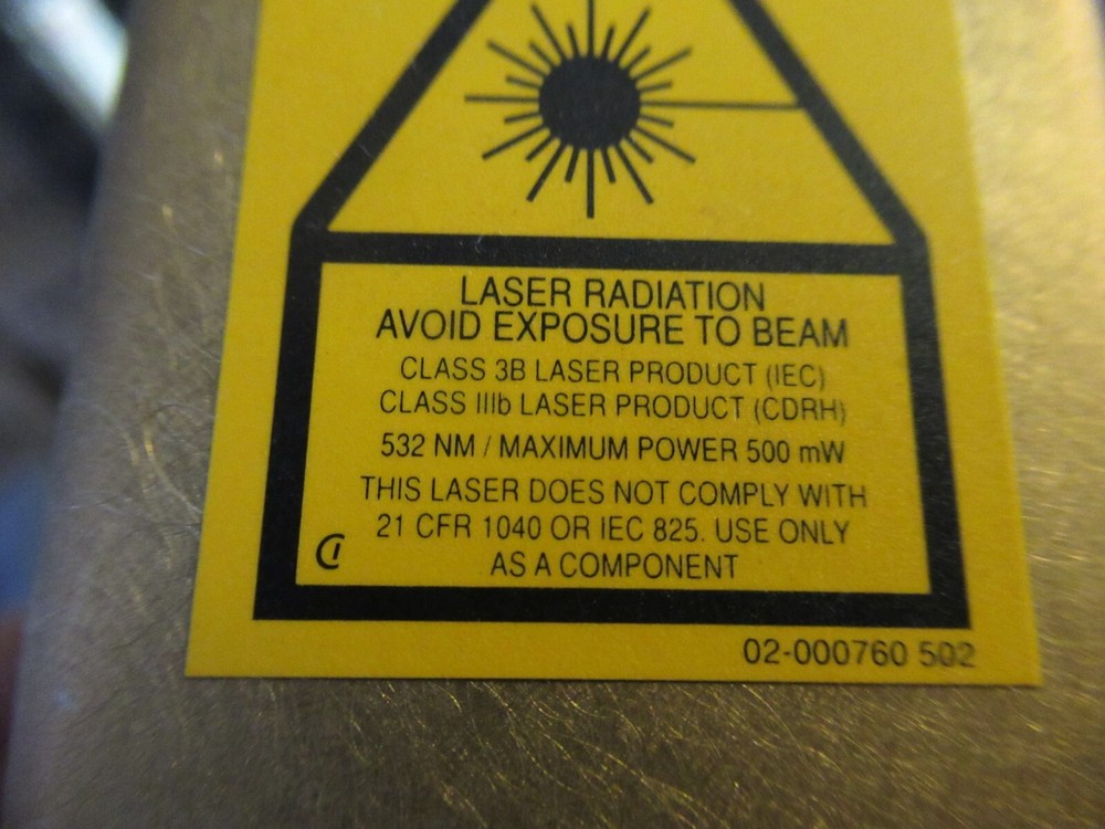 JDS Uniphase JDSU Laser Model # 21011871, 21012386
