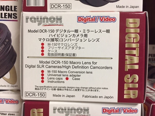 RAYNOX DCR-150 MACRO CLOSE-UP CONVERSION LENS for NIKON COOLPIX B600