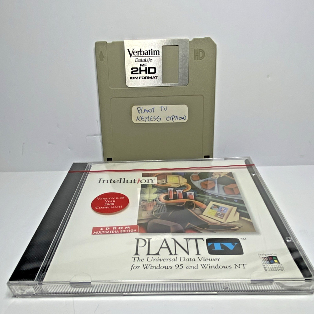 Intellution PlantTV Version 6.15 Universal Data Viewer CD for Windows 95, NT