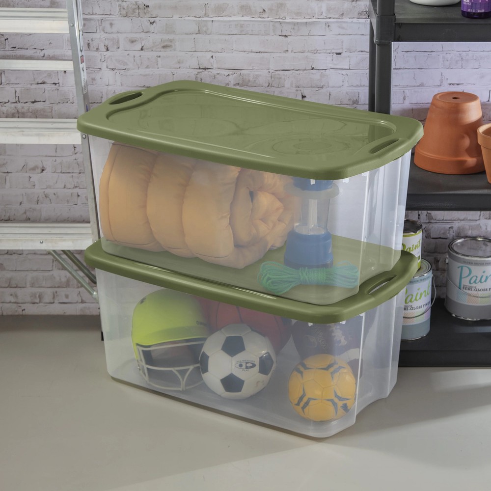 Sterilite Carry 120 Quart Extra-Large Storage Bin