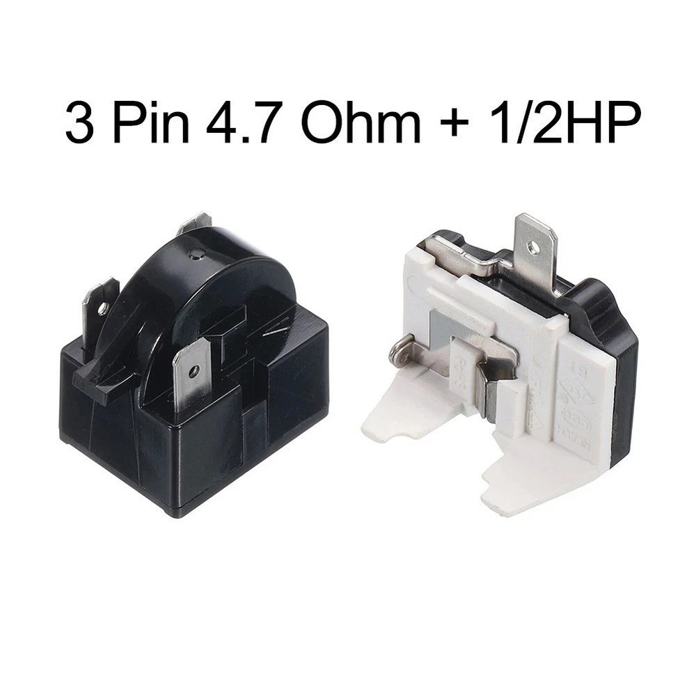 47 Ohm 3 Pin PTC Relay Module for Refrigerator Compressor with Overload Control