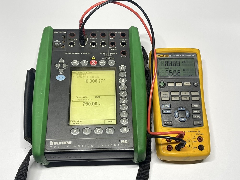 Beamex MC5 Multifunction Calibrator RJ ET E INT20C -1 to 20 Bar Internal Module