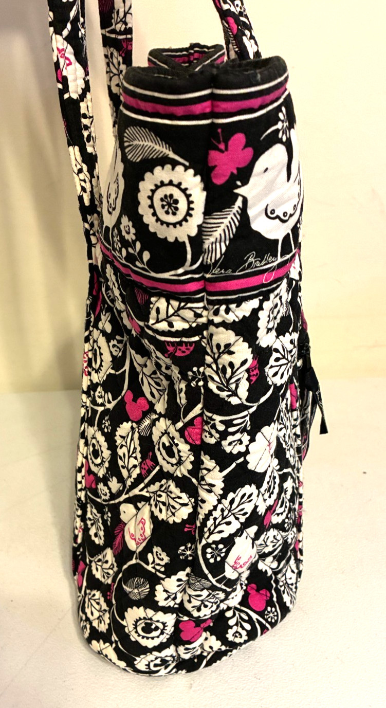 Vera Bradley Disney Parks World Land Mickey Mouse Meets Birdie Toggle Tote Bag