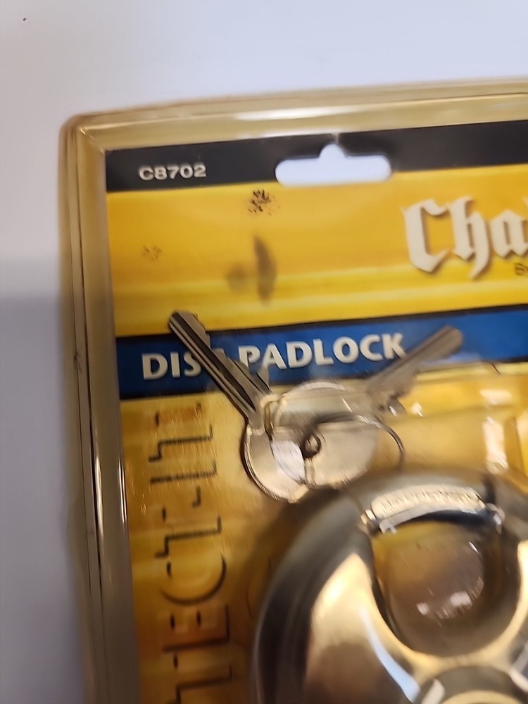 Chateau Self Storage C8702 Twin Pack Disc Padlock 2 3/4"
