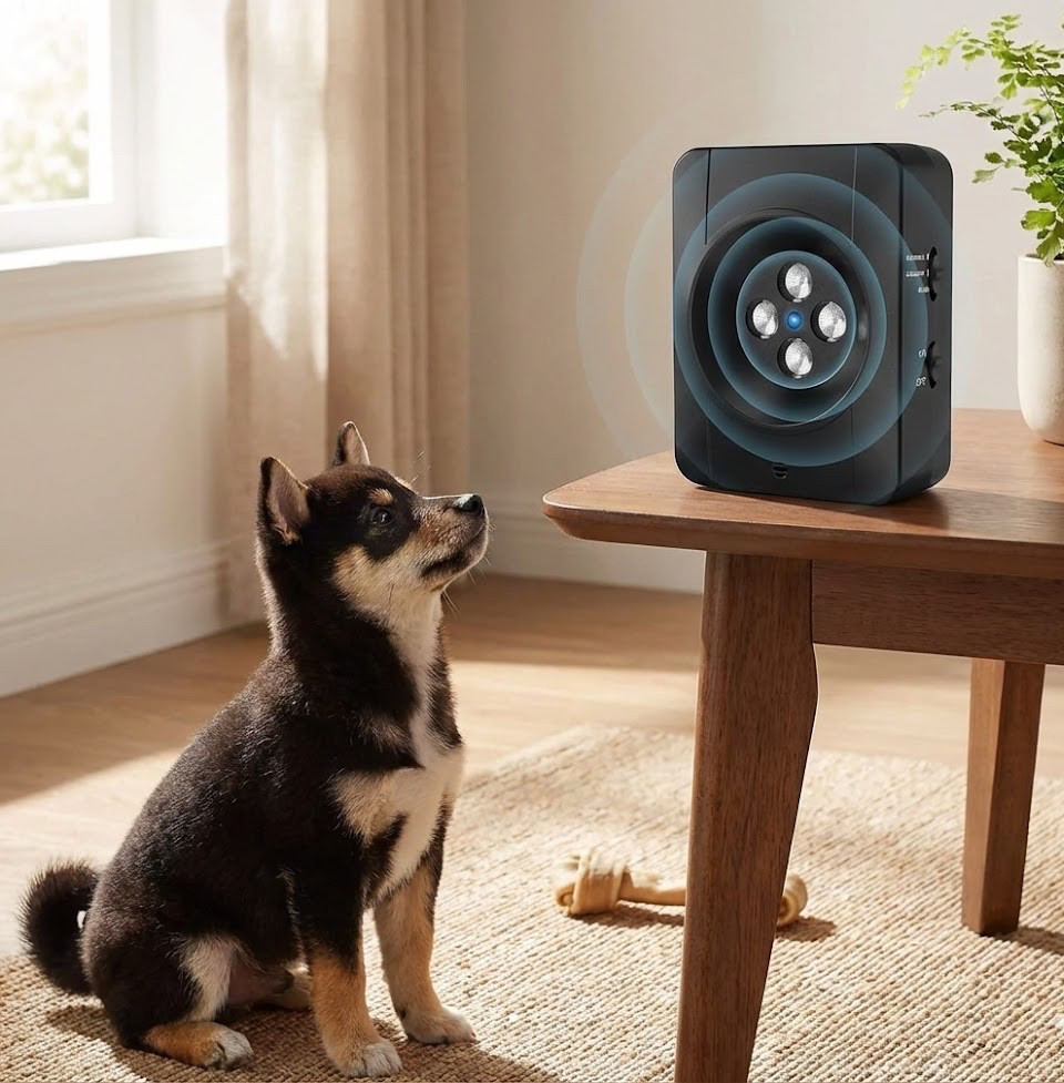 Anti Barking Device for Dogs Automatic Ultrasonic Bark Control Adjustable