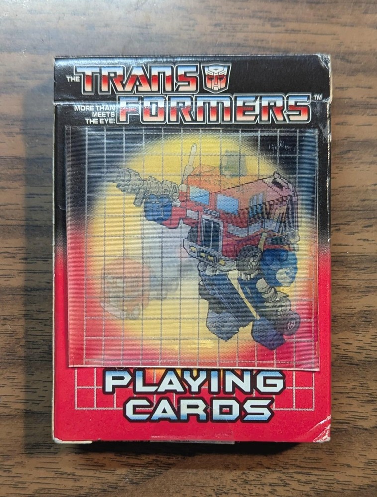 Hasbro - Trans Formers 2002 Playing Cards