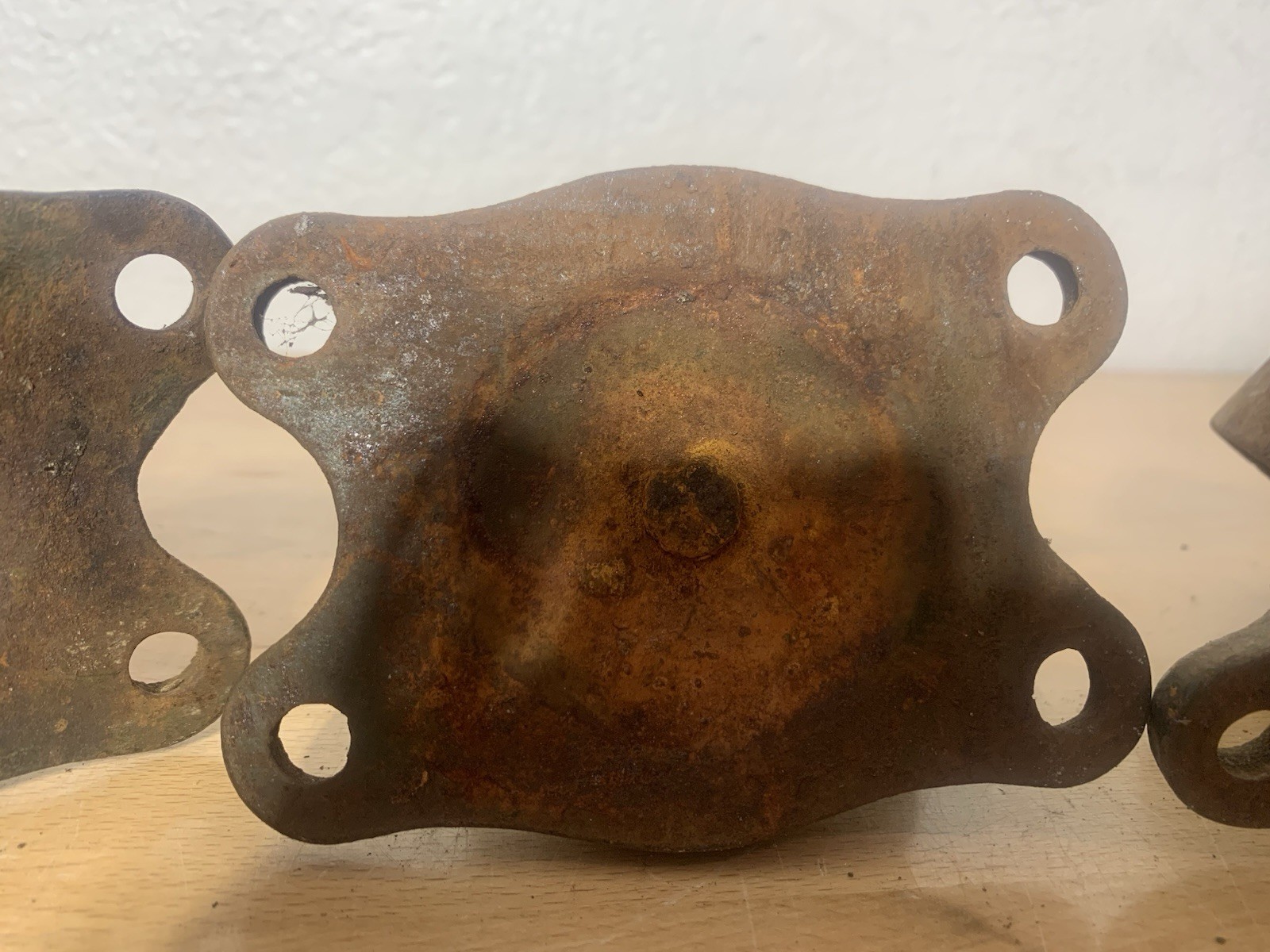 Antique Payson Cast Iron Swivel Casters Industrial Wheels with Grease Fittings