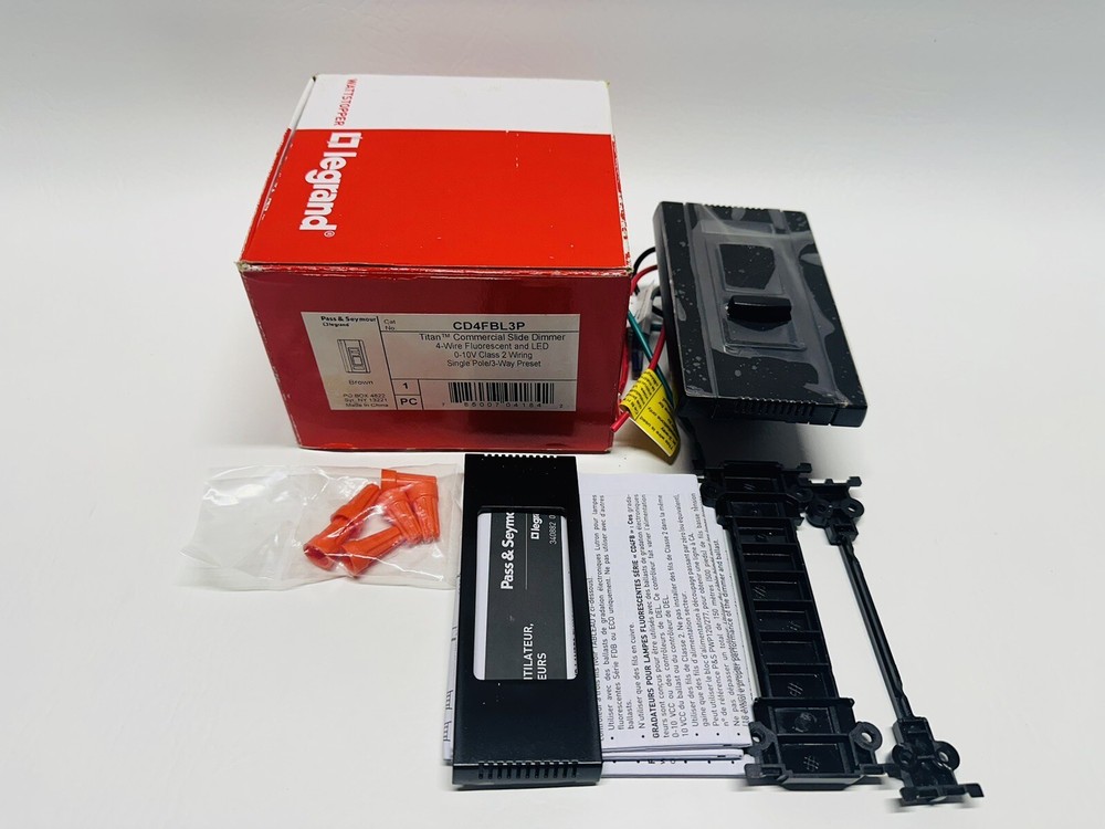 NEW Legrand WattStopper CD4FBL3P Commercial Side Dimmer