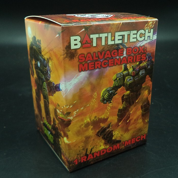 Catalyst Game Labs BattleTech KICKSTARTER MECH SALVAGE BOX UNOPENED RANDOM