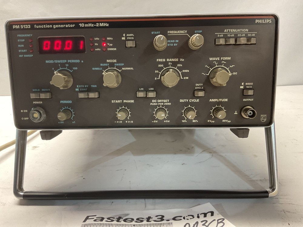 Philips FLUKE PM5133 N Function Generator PM 5133