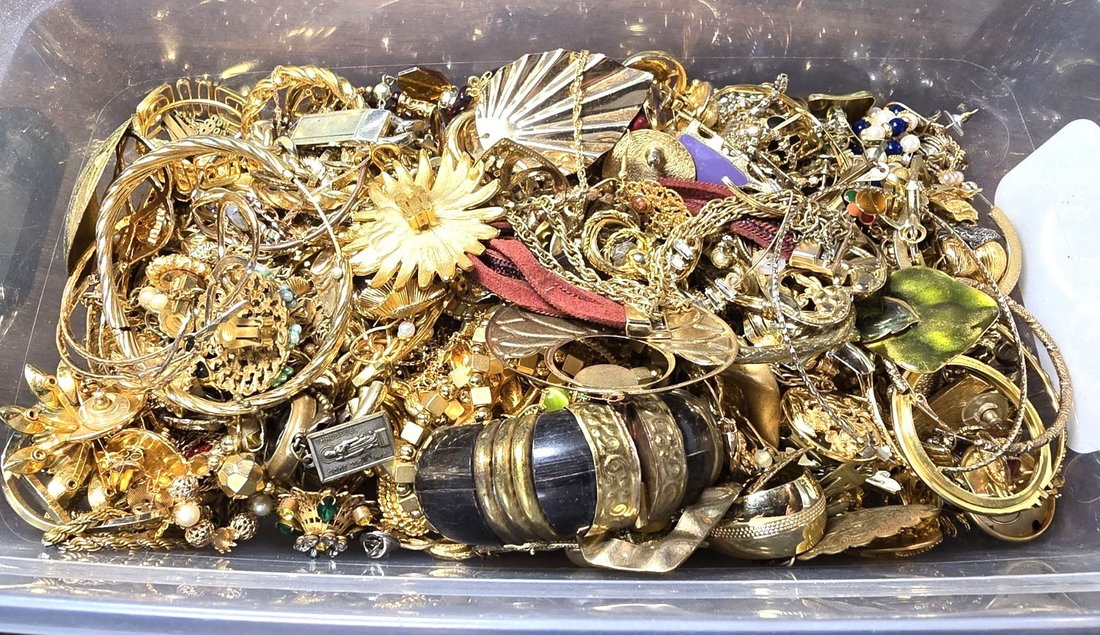 3 Pounds 3 Lbs Old Unsearched Jewelry Lot VTG & Now Junk & Wear & Resell Tangled