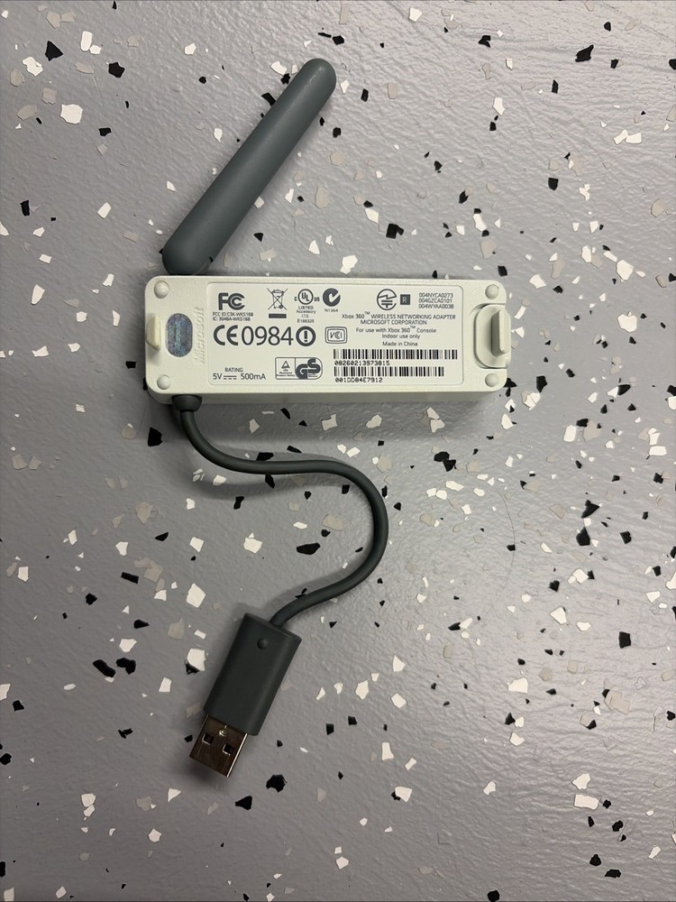 Microsoft Xbox 360 Wireless Network Wi-Fi Adapter White-OEM Genuine