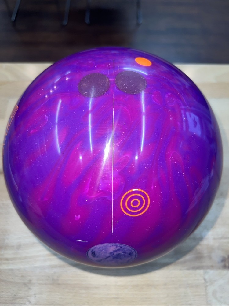 USED 15#EBONITE REAL TIME SINGLE DRILL Bowling Ball