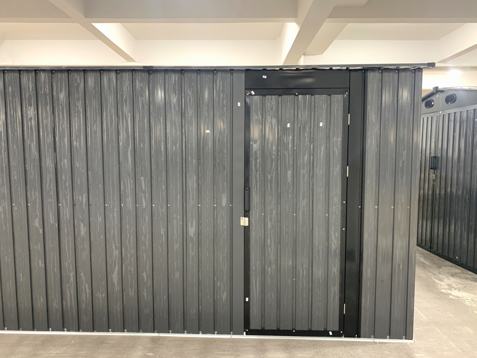 13x20FT Galvanized Metal Outdoor Storage Shed Livestock Garage Free shipping