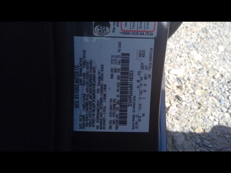 Blind Spot Detection System Warning Control Module fits 2011 Ford Fusion D