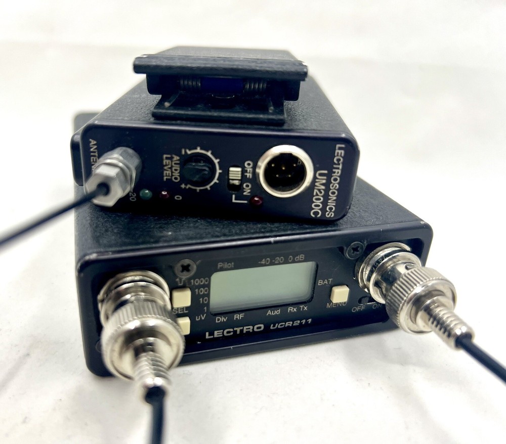 LECTROSONICS UCR211 & UM200C Set Block 26
